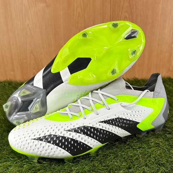 adidas Other - adidas Predator Accuracy.1 Low FG White Black GZ0032 Men’s 11.5 Soccer Cleats